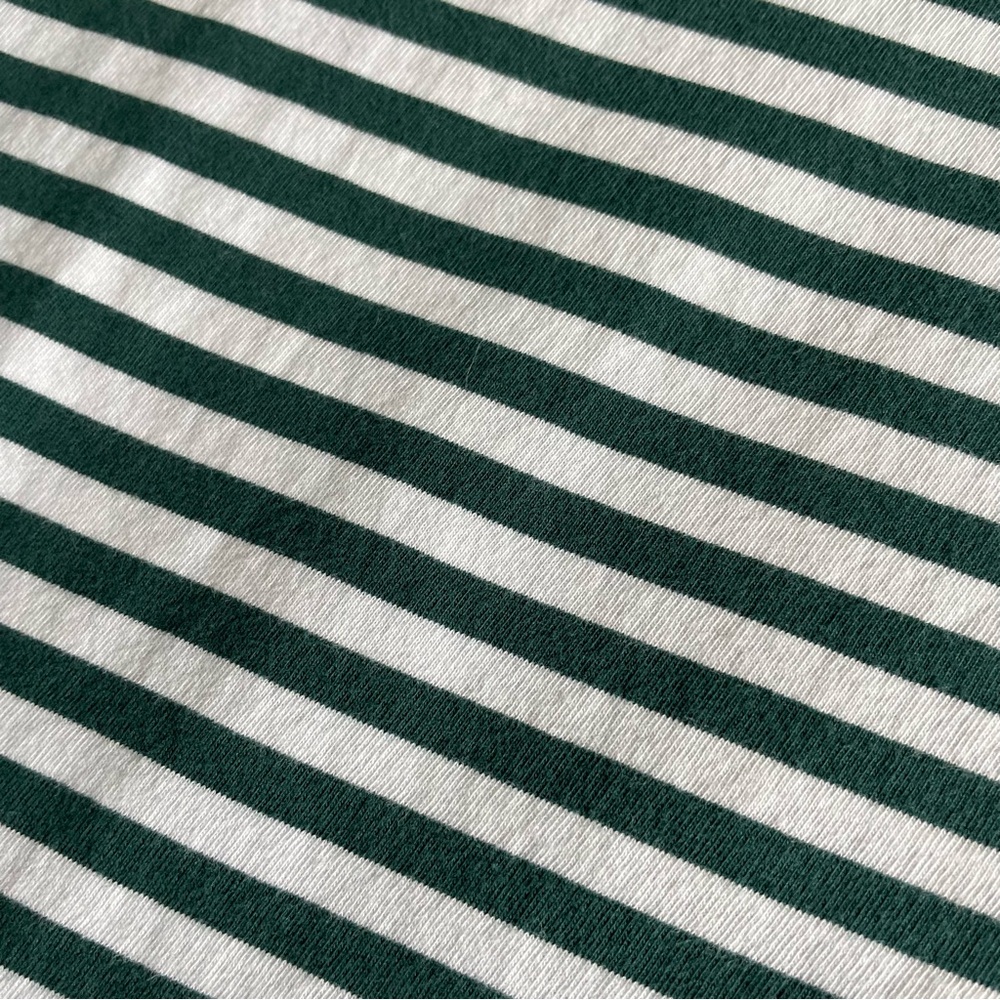 3 for $30 | Vineyard Vines 100% Pima Cotton Green White Stripe Long Sleeve Polo - Picture 11 of 15